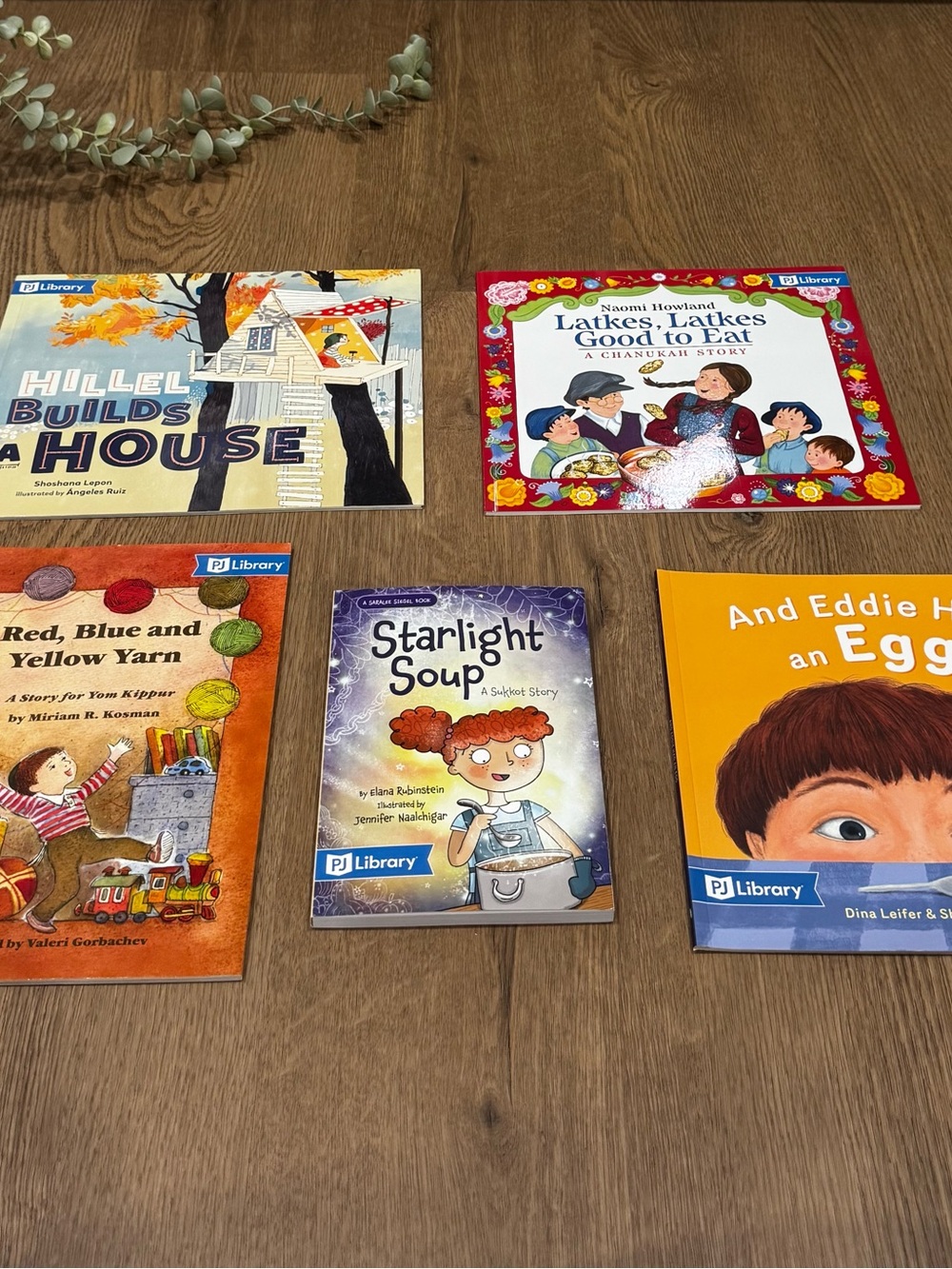 PJ Library Jewish Kids Books Bundle Set of 5